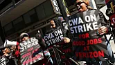 Striking Verizon workers to return with raises [telecom]  |  Associate Press New York - Nearly 40,000 striking Verizon employees will return...