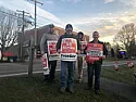 Day 19 Of Frontier Communications Strike [telecom]  |  It's day 19 and Frontier Communications workers are out on the picket lines....
