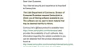 Utah customers complain when CenturyLink interrupts their service with a pop-up ad [telecom]  | &laquo; previous thread