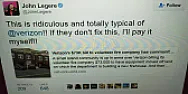 T-Mobile CEO slams hefty Chincoteague Verizon bill [telecom]  |  By Hillary T Chesson John Legere, the CEO of T-Mobile, took to Twitter Thursday...