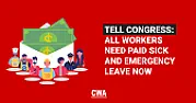 Tell Congress to Pass the P.A.I.D. Leave Act [telecom]  |  Tell Congress to Pass the P.A.I.D. Leave Act (S.3513/H.R. 6442) The...