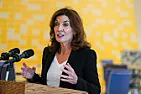 NY Gov. Kathy Hochul’s top aide is married to a lobbyist for Verizon, Google and Airbnb [telecom]  | next thread &raquo;