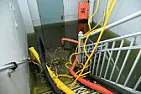 [telecom] Verizon West Street offices under water  |  WSJ story about the VZ building just north of the WTC. Yes,the one that was...