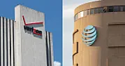 AT&T and Verizon Pursue Different Paths Into the Future [telecom]  |  AT&T plunges into programming and advertising, while Verizon banks on a network...