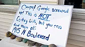 Idaho Mom makes sign after CenturyLink customers show up at her doorstep [telecom]  |  'Oops, Google screwed up!' Mom makes sign after CenturyLink customers...