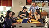 TV show communications "Modern Family"  [telecom] |  The NYT has a story on this TV show in which cell phones and othergadgets play a...