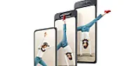 Samsung over-complicates phone design with a motorized, pop-up swivel camera [telecom]  |  The front camera is also the back camera. Hopefully it's durable. By Ron...